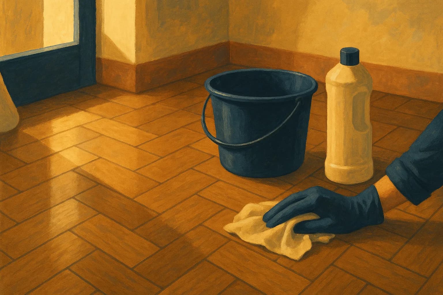 Cura del parquet e dei pavimenti delicati: come pulirli senza rovinarli