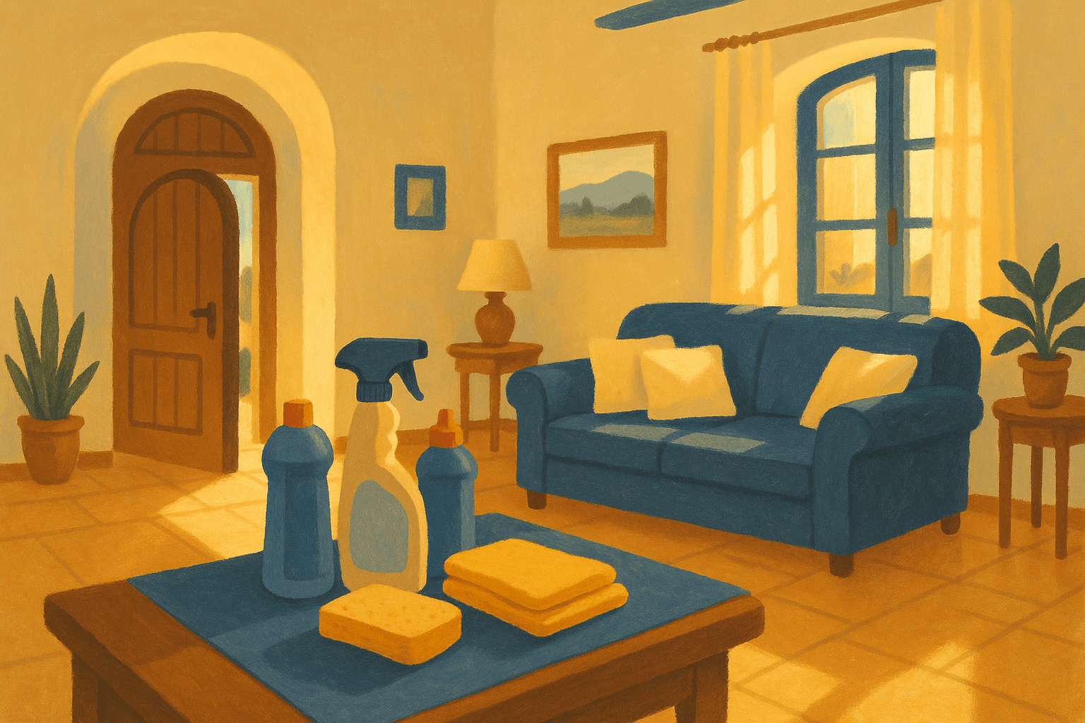 Come preparare casa prima dell'arrivo della collaboratrice domestica